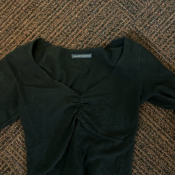 Brandy Melville Amara Black Long Sleeve - Picture 2 of 3